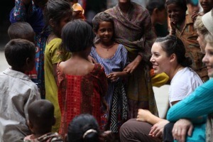 Women and children in India
