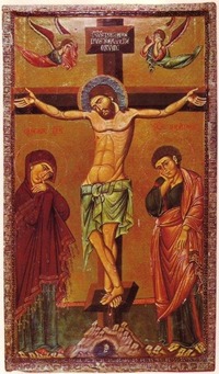 Art depicting the crucifixtion